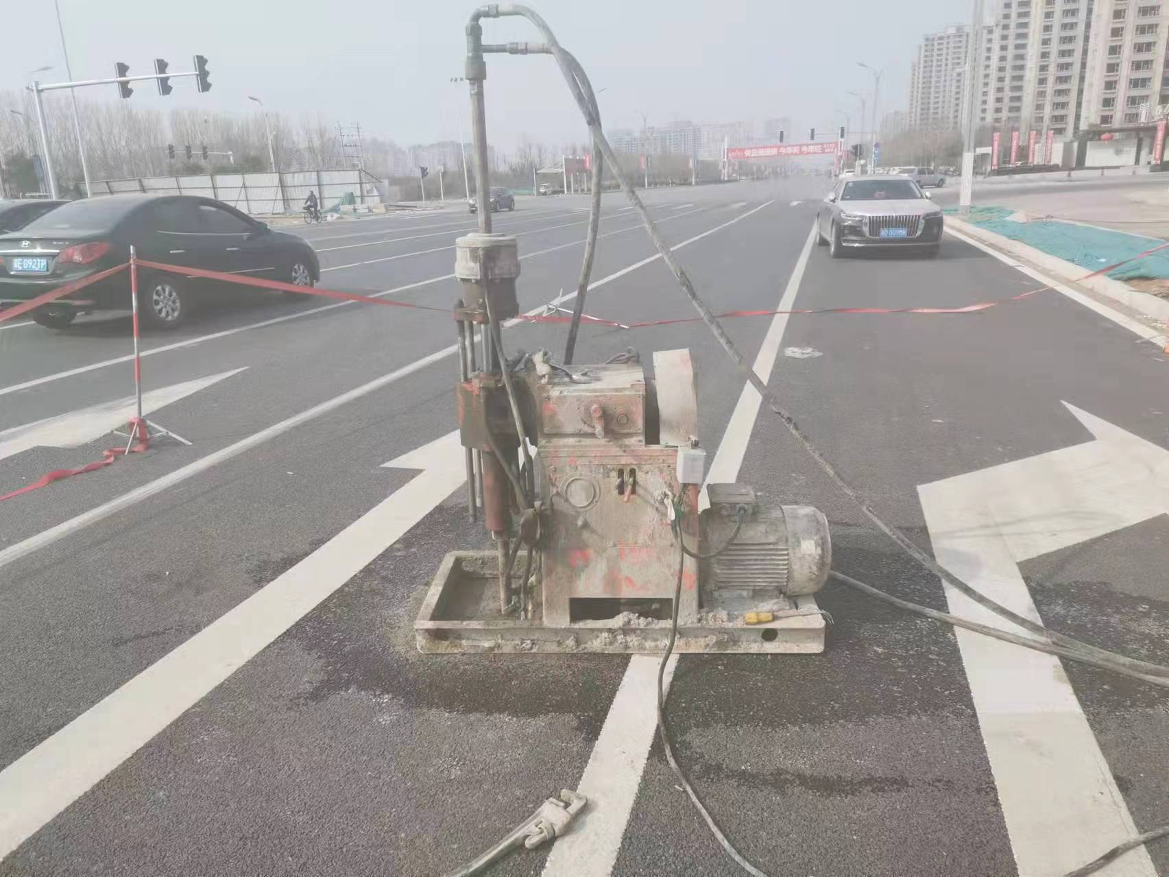 北关路基沉降注浆灌浆